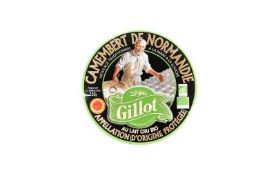 Gillot Vert Org. Camembert PDO 250g x6