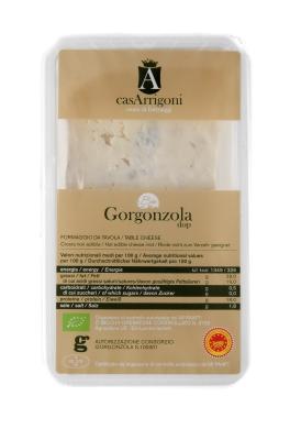 Cas Arrigoni ORG Gorgonzola tray 200gx8