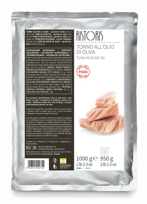 Ristoris Tuna in olive oil - bag 1 kg