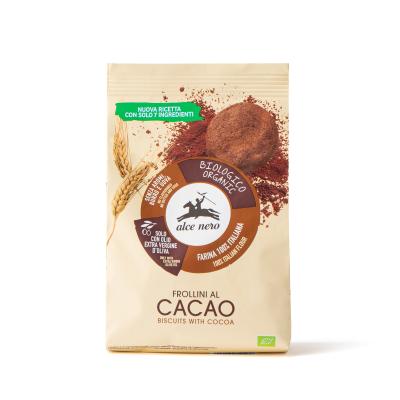 Alce Nero ORG Cocoa Biscuits 250gx12