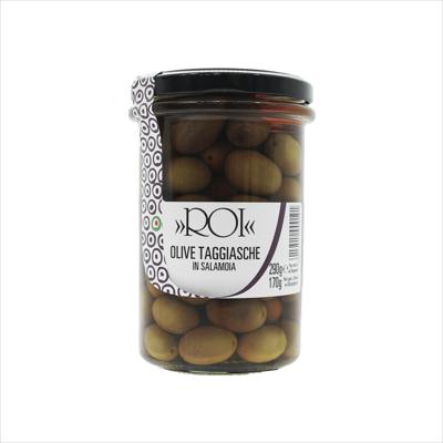 Roi Pitted Taggiasca Olives in Oil - Jar 2.7kg x 3