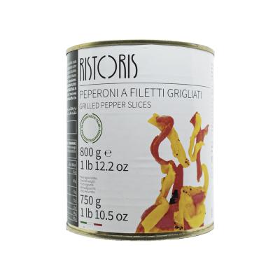 Ristoris Grilled Sliced Peppers -tin 800gx6