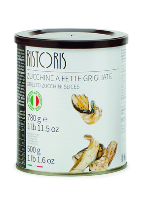 Ristoris Grilled Sliced Courgettes -tin 780g x6