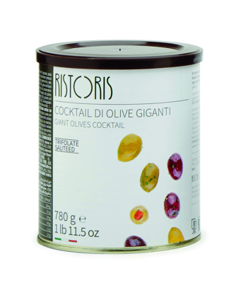 Ristoris Giant Olives Cocktails tin 780g x6